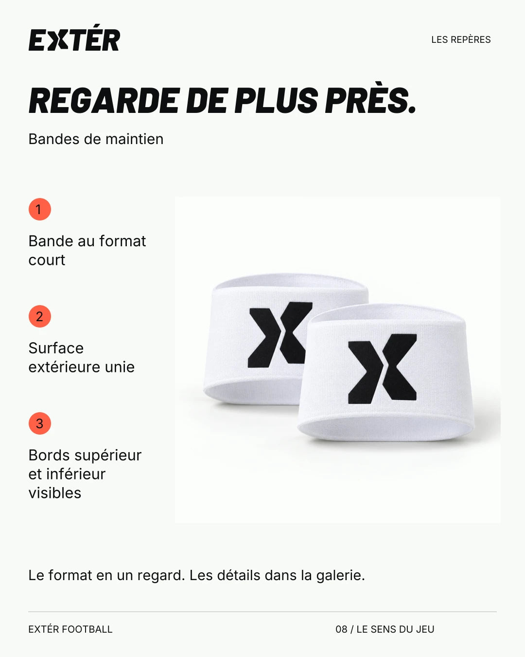 Griptapes EXTÉR – repères du format