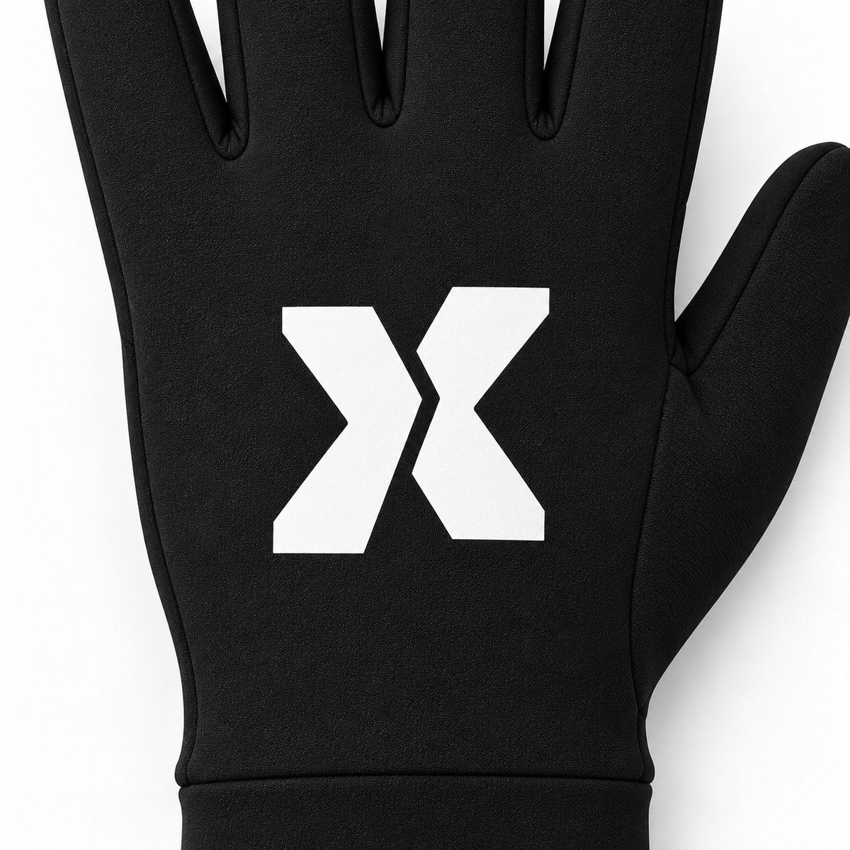 Détail du gant et du symbole X EXTÉR