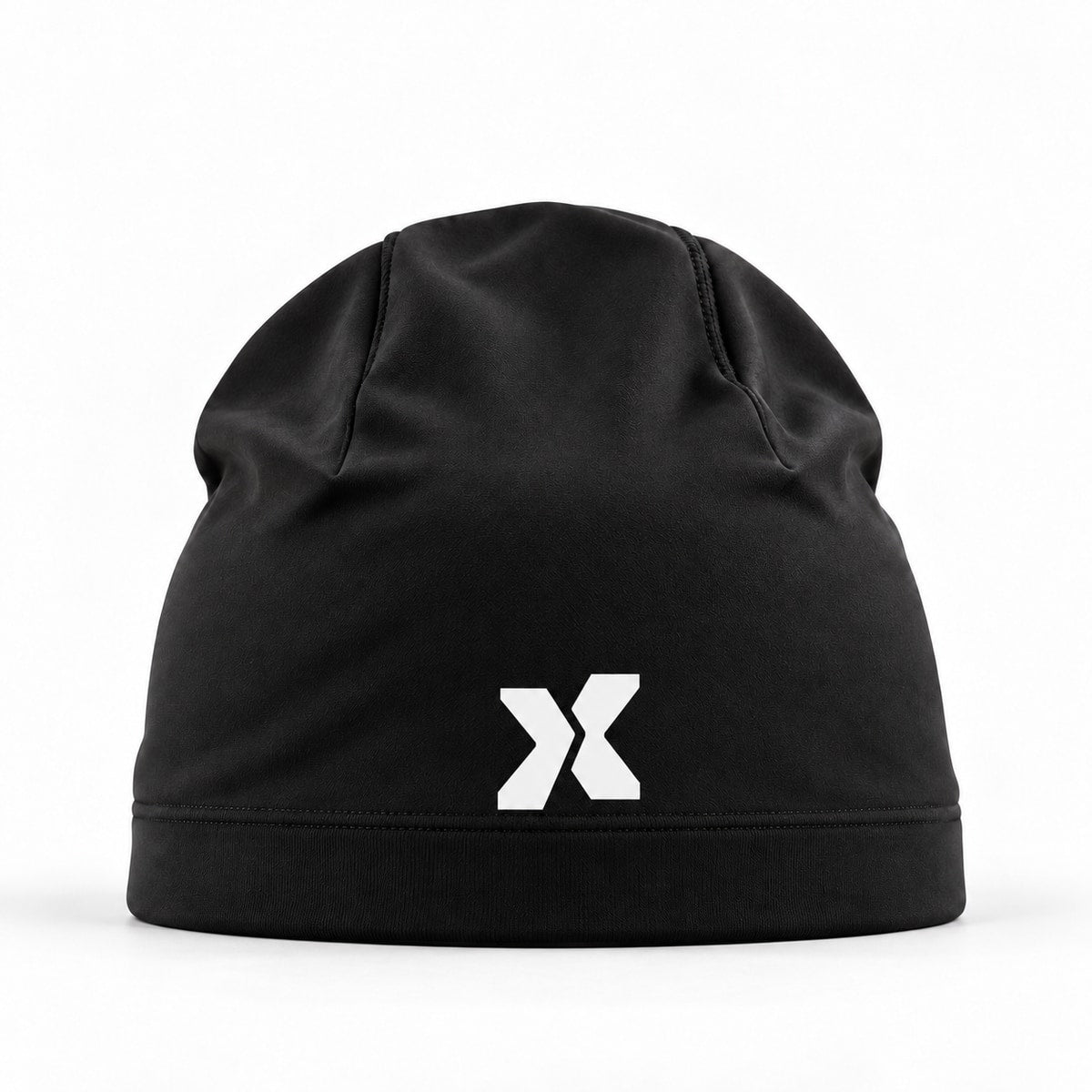Bonnet EXTÉR noir avec symbole X blanc