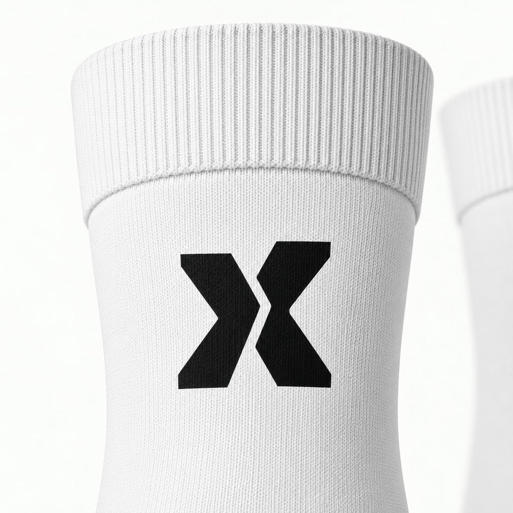 Détail du manchon junior et du symbole X EXTÉR
