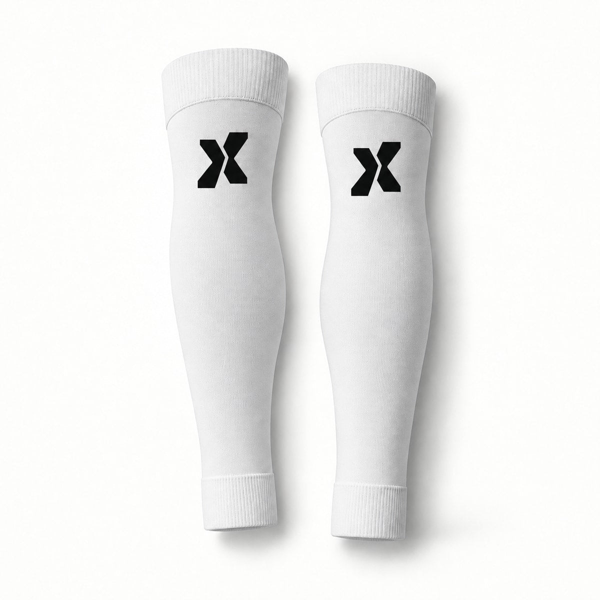 Paire de manchons de chaussettes EXTÉR blancs