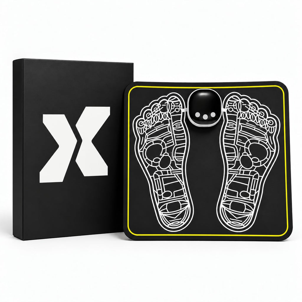 Tapis de détente pour les pieds EXTÉR et sa boîte